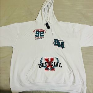 Brand new oversized California print hoodie